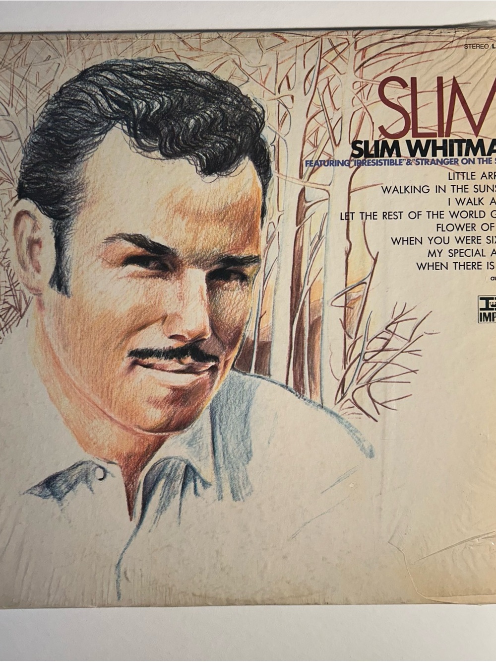 Vinyl record - Slim Whitman 1969